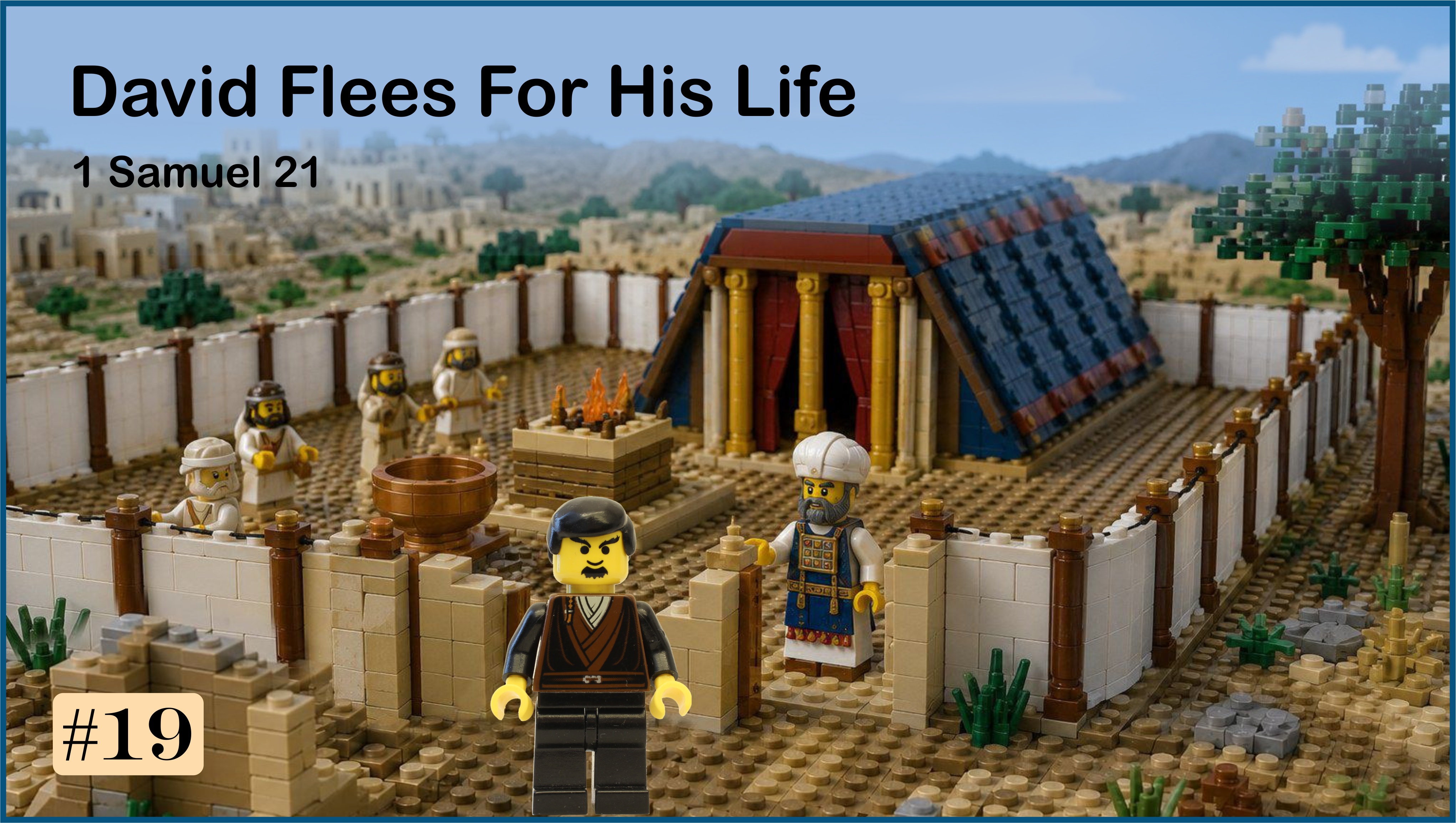 David Flees For His Life